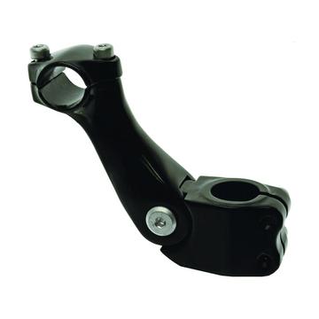 49N ADJUSTABLE STEM 1 1/8 Black - Amego Electric Vehicles