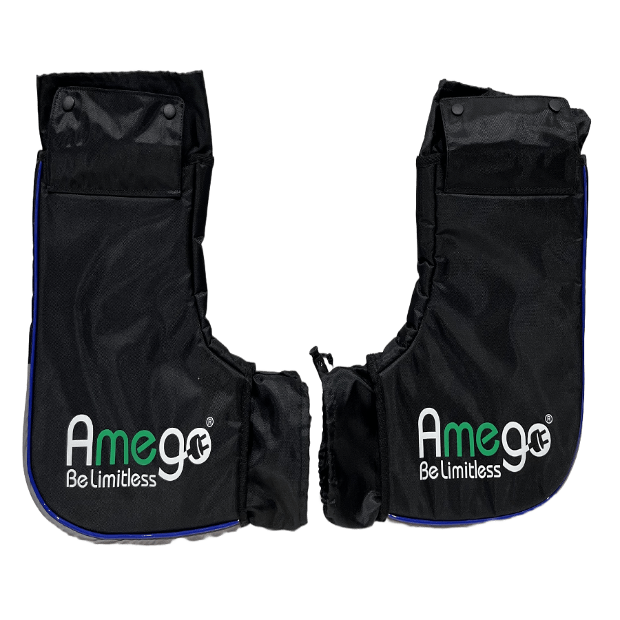 Amego Bar Mitts Oxford Cloth Fleece Lining - Amego Electric Vehicles