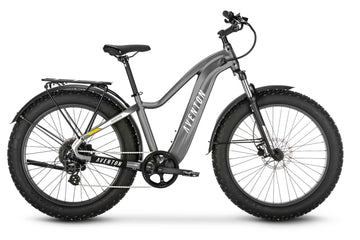 Aventon Aventure 2 High-Step Slate Grey Regular DEMO WO#17611 50kms No Keys - Amego Electric Vehicles