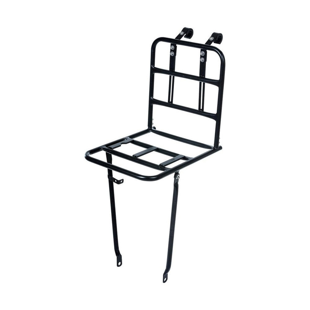 Basil, Front Carrier, Front carrier extension, Black - Amego Electric Vehicles