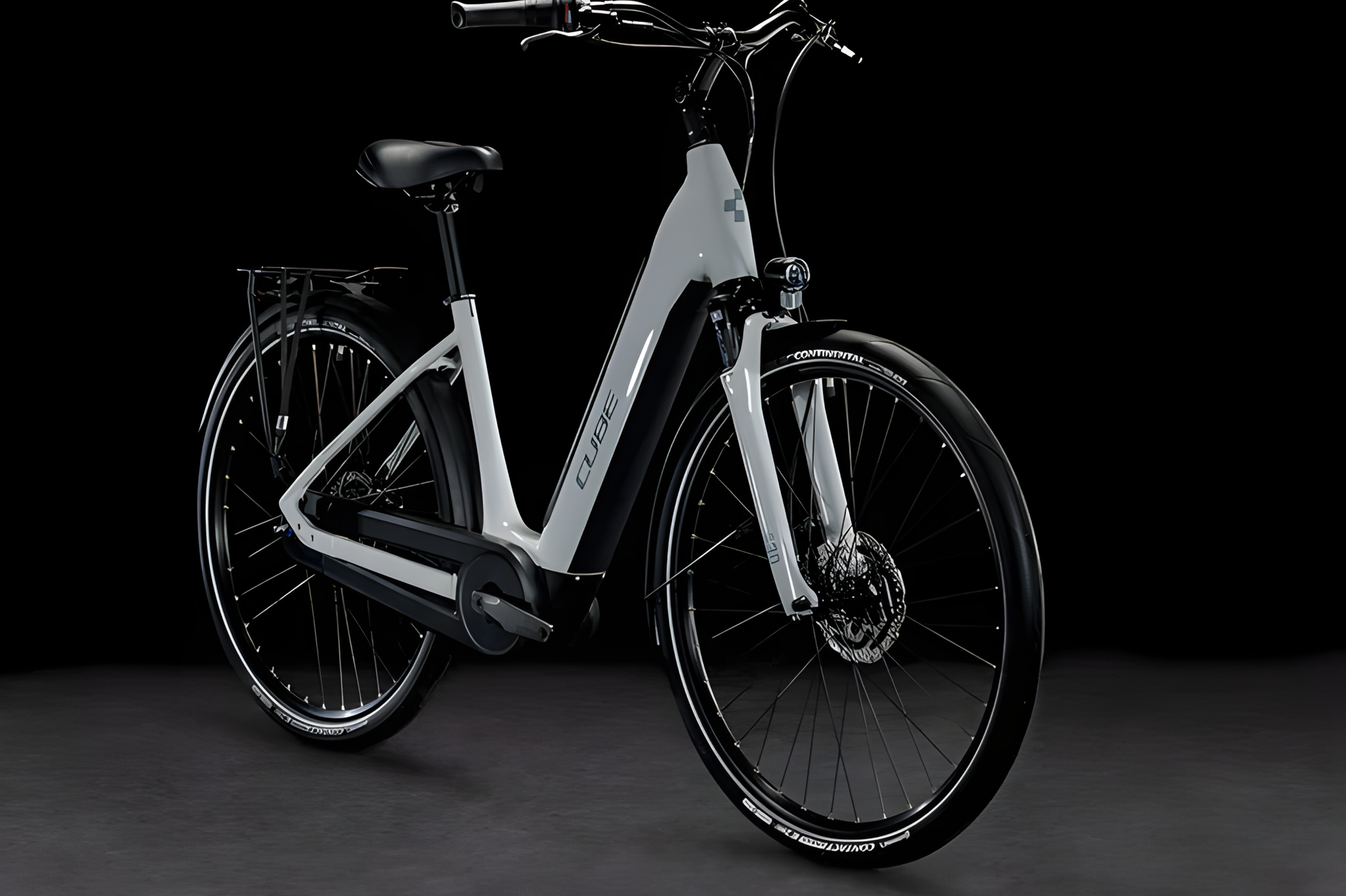 Cube Supreme Hybrid ONE 500 Easy Entry Smart System grey´n´grey XS - 46 cm - Amego Electric Vehicles