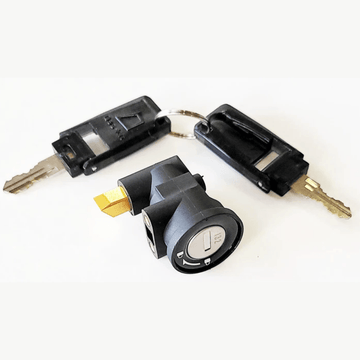 Das-Kit Battery Lock & Key C-Series/Moscow M3/Milano T3 - Amego Electric Vehicles