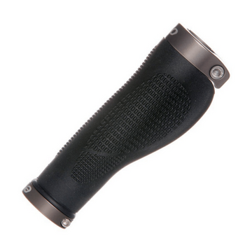 EVO, Ergo Clamper Grips, Lock-On, 130mm, Black - Amego Electric Vehicles