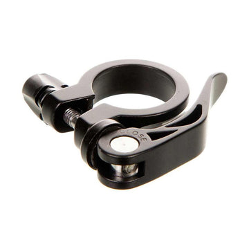 EVO, Integrated Skewer, Seatpost Clamp, 29.8mm, Black - Amego Electric Vehicles