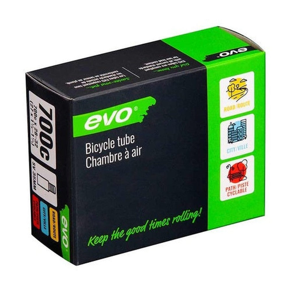 EVO, SV, Tube, Schrader, Length: 48mm, 700C, 28-32C - Amego Electric Vehicles