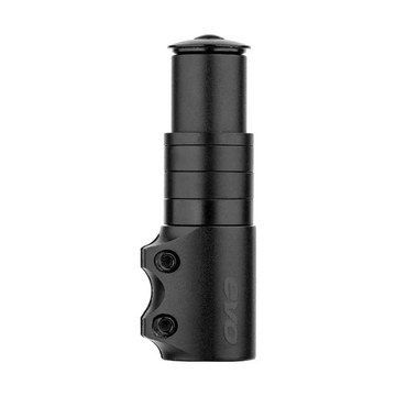 EVO, Threadless Stem Riser, ST: 28.6mm, Black, 50-80mm - Amego Electric Vehicles