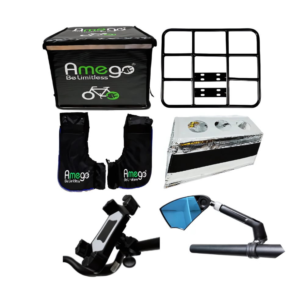 Food Delivery Bundle Pizza Bag - Amego Electric Vehicles