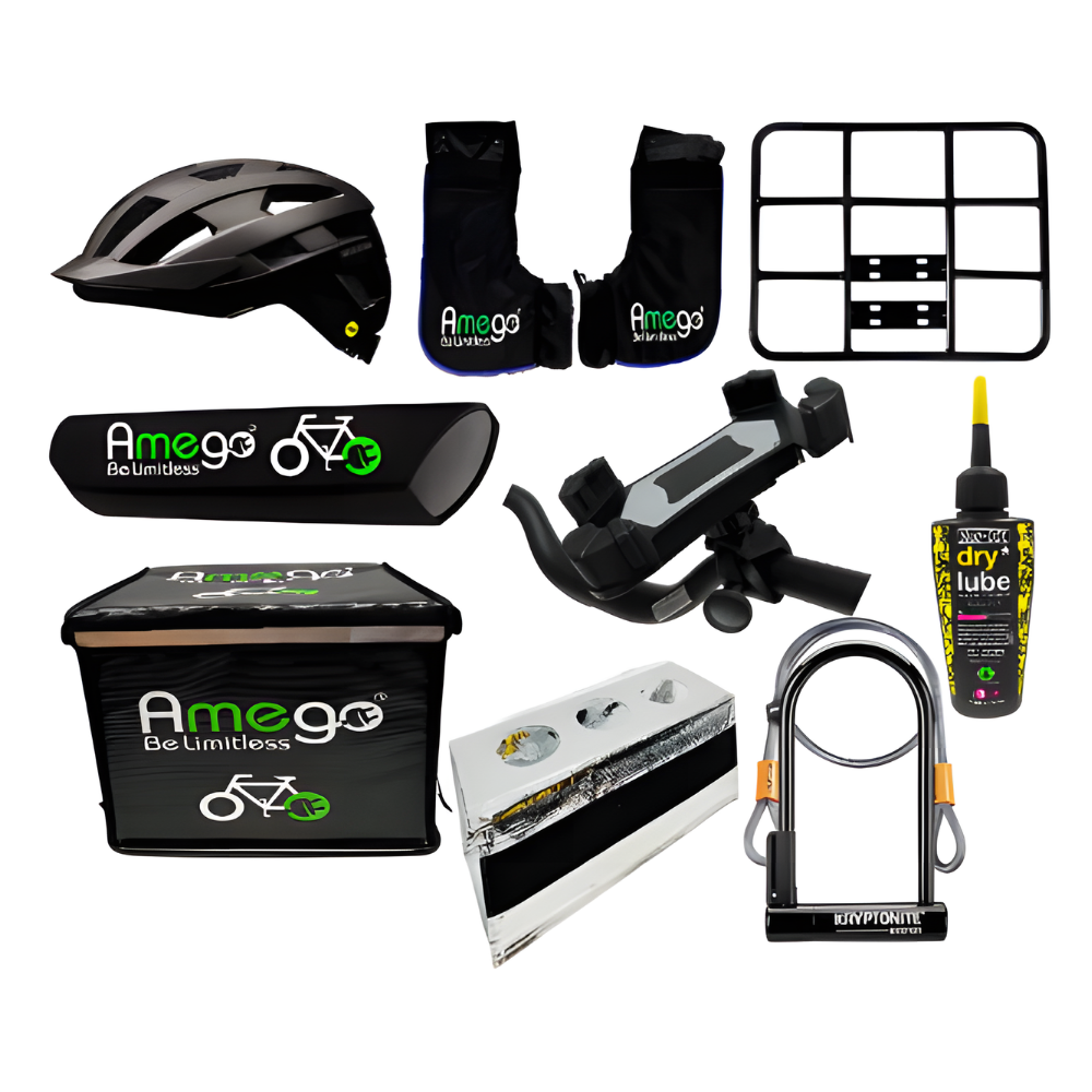 Food Delivery Starter Package Bundle Pizza Bag - Amego Electric Vehicles