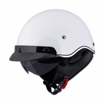 LS2 SC3 WHITE Motorcycle Helmet XS - Amego Electric Vehicles
