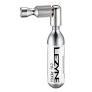 Lezyne, Trigger Drive, CO2 Inflator, Threaded, Presta, Schrader, Silver, 1x16g - Amego Electric Vehicles