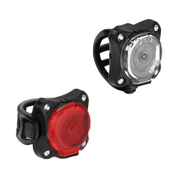 Lezyne Zecto Drive 250+/ Zecto Drive 200+ Light Set, Black - Amego Electric Vehicles