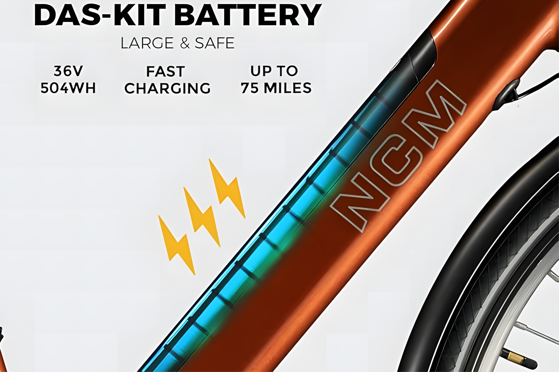 NCM C7 City Bike - Amego Electric Vehicles