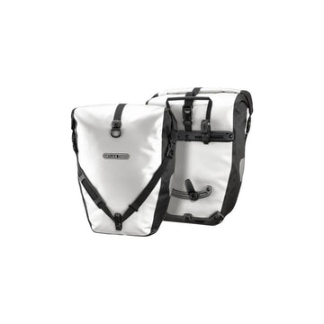 Ortlieb Pannier Back Roller QL2.1 White Black 40L Waterproof Bicycle Bag - Amego Electric Vehicles