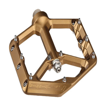 SPANK OOZY FLAT PEDALS BRONZE - Amego Electric Vehicles
