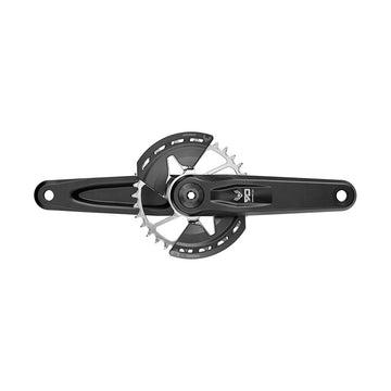 SRAM, Eagle 90 DUB, Crankset, Speed: 12, Spindle: 28.99mm, BCD: Direct Mount, 32, DUB, 155mm, Black, Boost - Amego Electric Vehicles