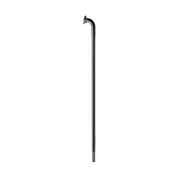 Sapim 1/2" 12mm Brass Nipple Silver Polyax - Amego Electric Vehicles