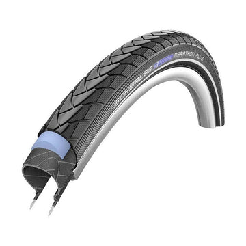 Schwalbe, Marathon Plus, Tire, 700x38C, Wire, Clincher, Endurance, SmartGuard, 67TPI, Black - Amego Electric Vehicles