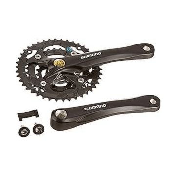 Shimano FC-M361 Crank Arm 170mm Square Black - Amego Electric Vehicles