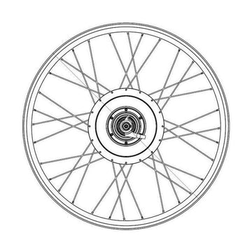 Stromer - Wheel RW0ST2 Rear Wheel for Belt Drive ST2 - Amego Electric Vehicles