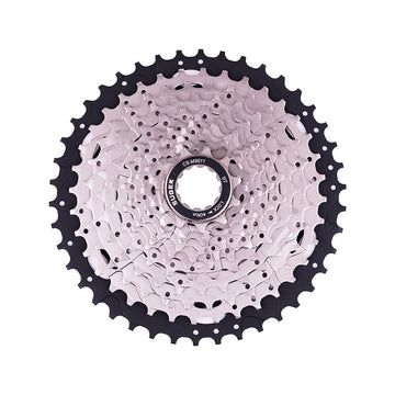 Varia 11 Speed Cassette 11-42T Silver Wide Range Alloy Spiders Spacers Lockring Fits Shimano SRAM Freehub - Amego Electric Vehicles