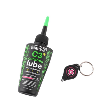 Muc-Off, Ceramic Dry Lubricant, 50ml with UV Torch