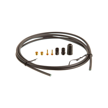 Tektro, Connecting Bolt Hose Kit, 5.5mm, 2500mm, Black, Kit