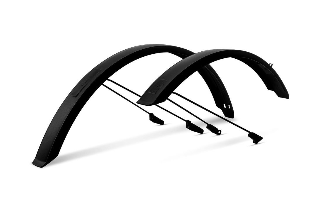 ACID Mudguard MTB 60 26" with stays black - Amego Electric Vehicles