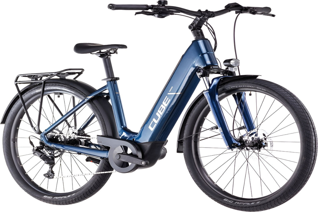 Cube Touring Hybrid ONE 500 Smart System NEW deepsea'n'chrome M - 54 cm Easy Entry - Amego Electric Vehicles