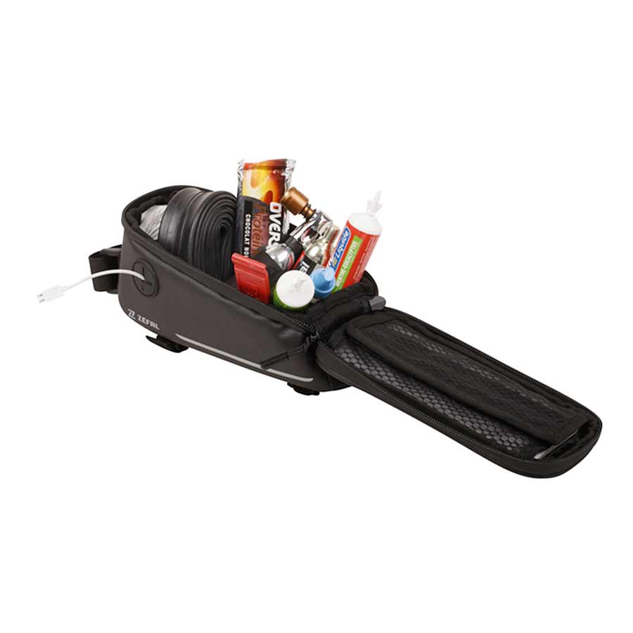 Zefal, Z Console Pack T1, Top Tube Bags, 0.8L, Black