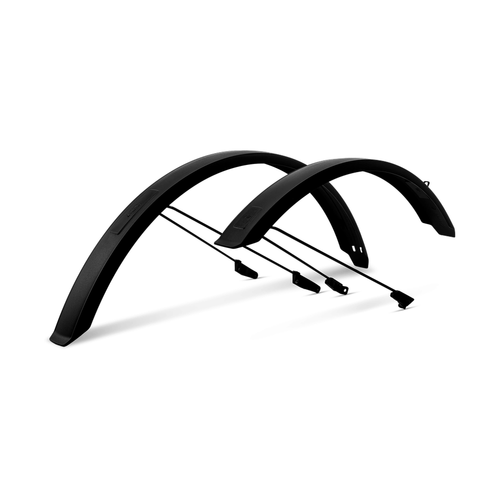 ACID Mudguard MTB 60 26" with stays black - Amego Electric Vehicles