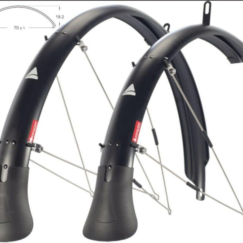 E-Bike Fenders - Front & Rear Mudguards for Electric Bikes - Amego ...