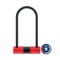 Abus, 440A Alarm, U-Lock, Key, 170x230mm, 6.7''x9'', Thickness in mm: 12mm, Black - Amego Electric Vehicles