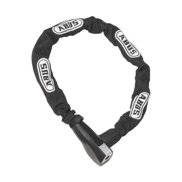 Abus, 8807K Steel-O-Chain, Chain Lock, Key, 7mm, 110cm, 3.6', Black - Amego Electric Vehicles