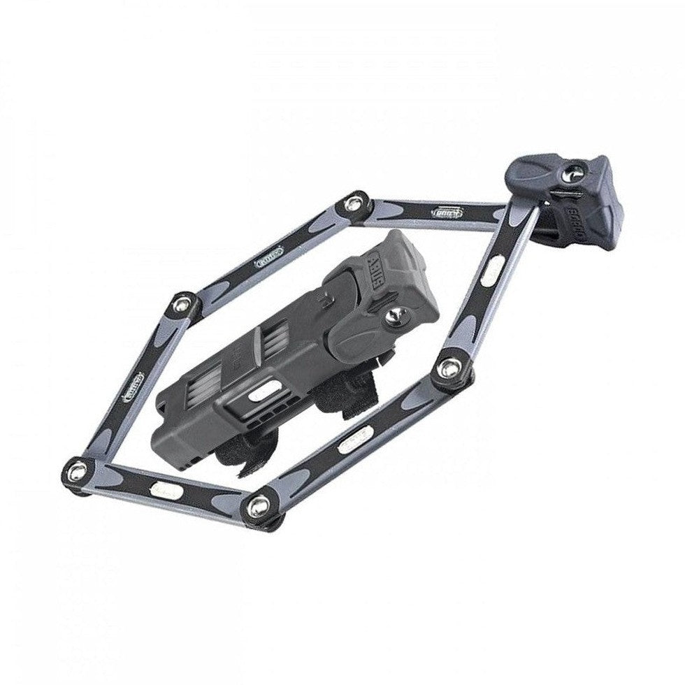 Abus, Bordo 6000, Folding lock with key, 90cm 3' , Black - Amego Electric Vehicles