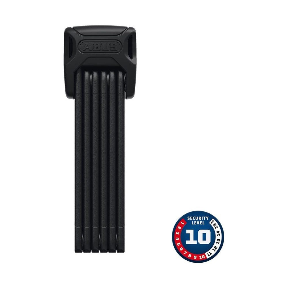 Abus, Bordo XPlus 6000K, Folding Lock, Key, 5.0mm, 90cm, 2.95', SF, Black - Amego Electric Vehicles