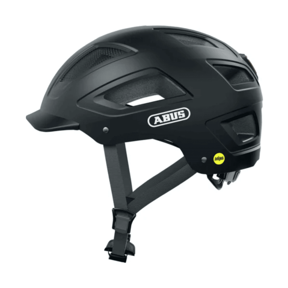 Abus Hyban 2.0 MIPS Helmet Velvet Black - Amego Electric Vehicles