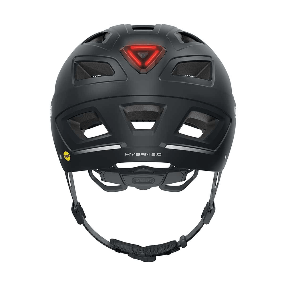 Abus Hyban 2.0 MIPS Helmet Velvet Black - Amego Electric Vehicles