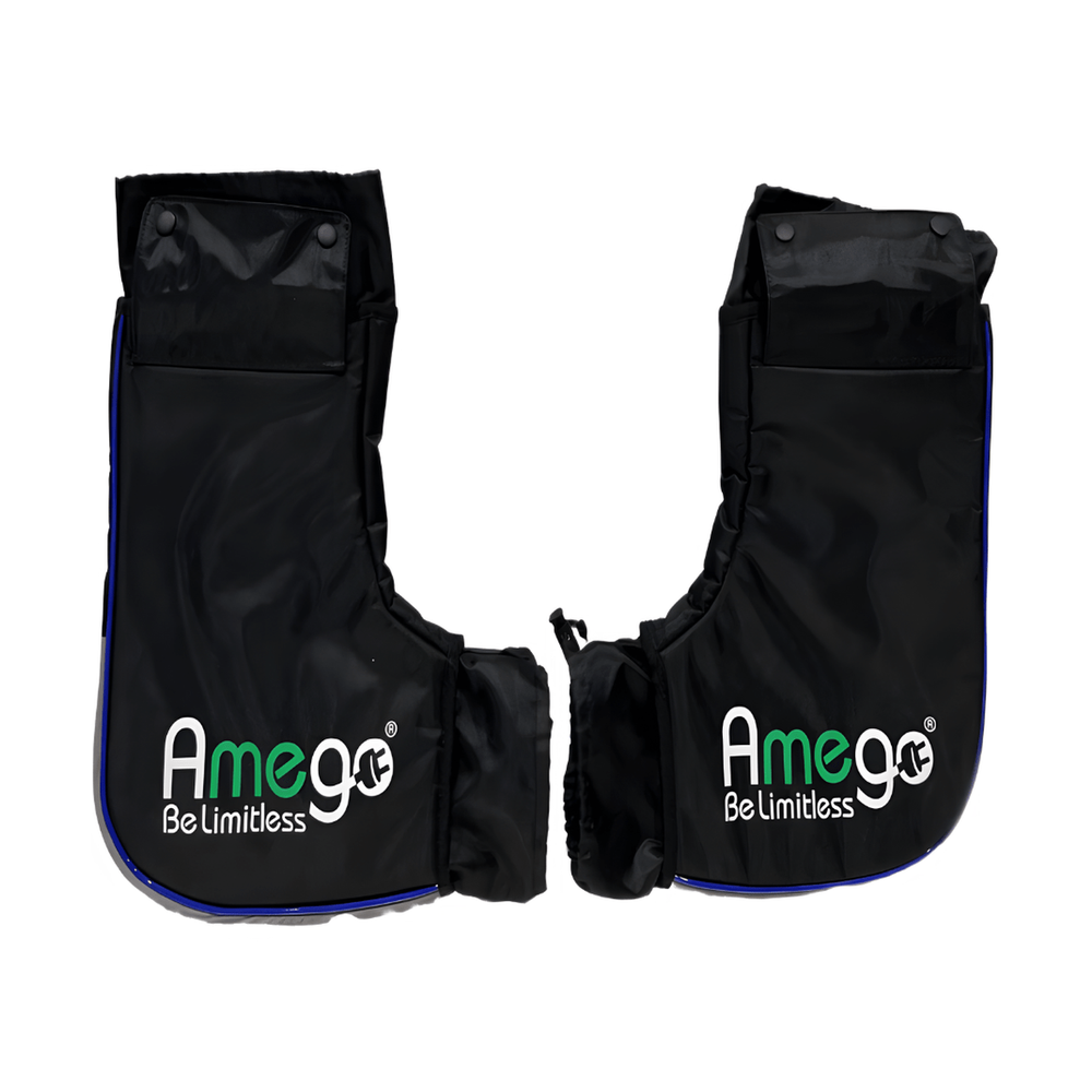 Amego Bar Mitts Oxford Cloth Fleece Lining - Amego Electric Vehicles