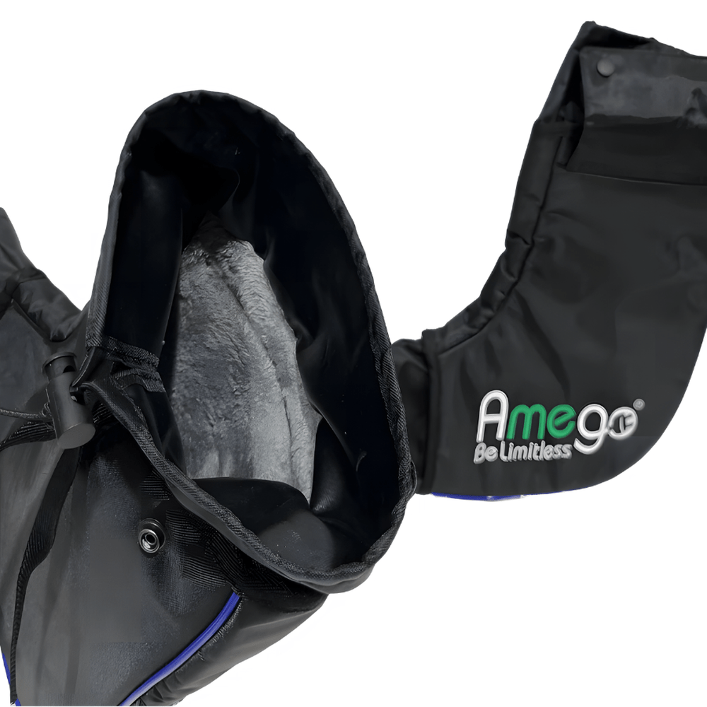 Amego Bar Mitts Oxford Cloth Fleece Lining - Amego Electric Vehicles