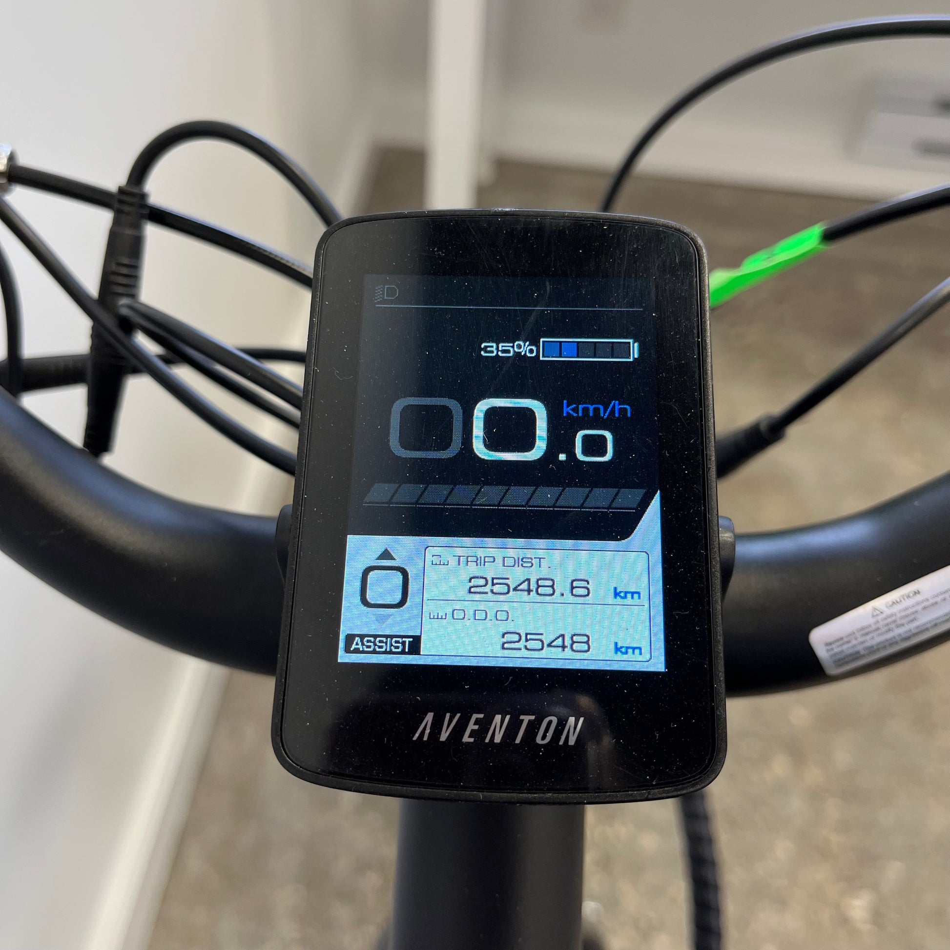 Aventon Soltera 7 Black Large DEMO 2542kms WO 22163 - Amego Electric Vehicles