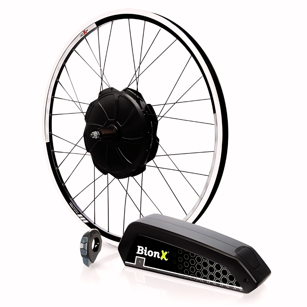 BionX Kit P350 DL 700C Black New Connector Brass - Amego Electric Vehicles