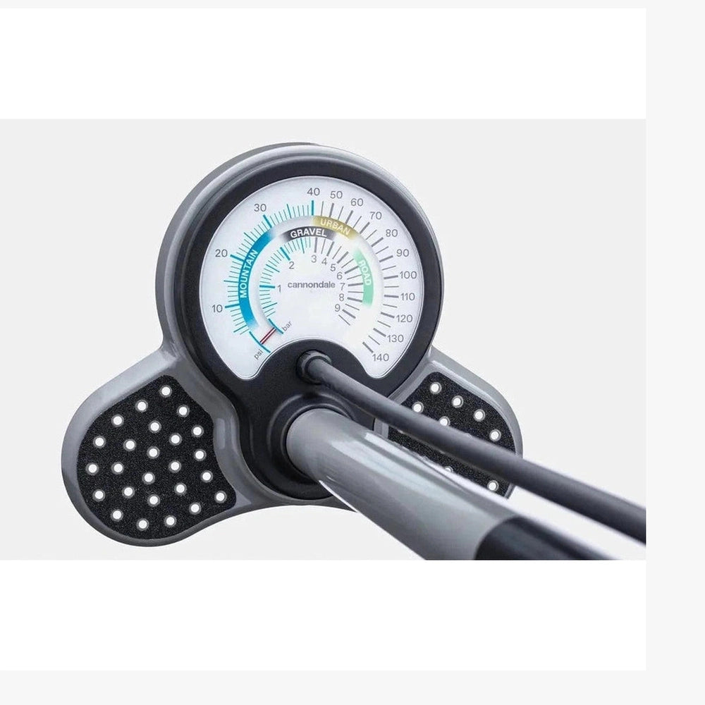 Cannondale Precise Floor Pump Stealth Grey - Amego Electric Vehicles