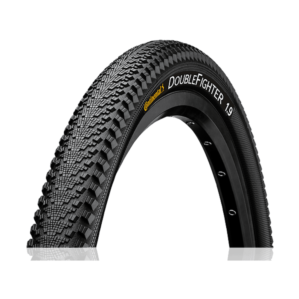 Continental Wire Bead Double Fighter III 29 X 2.0 BW 700X50 - Amego Electric Vehicles