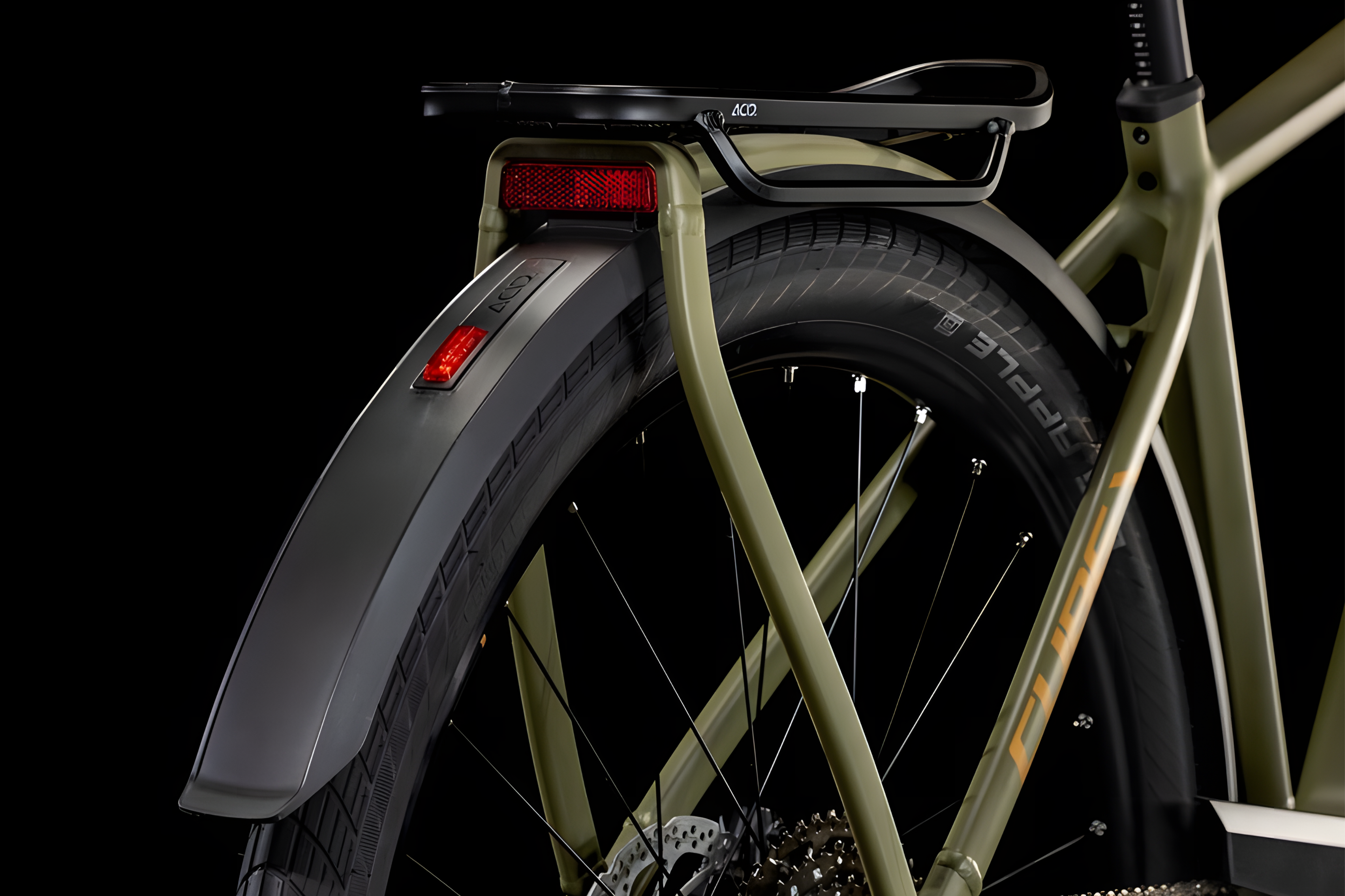 Cube Kathmandu Hybrid Pro 800 Smart System Easy Entry dustyolive´n´gold 46cm -Amego Electric Vehicles