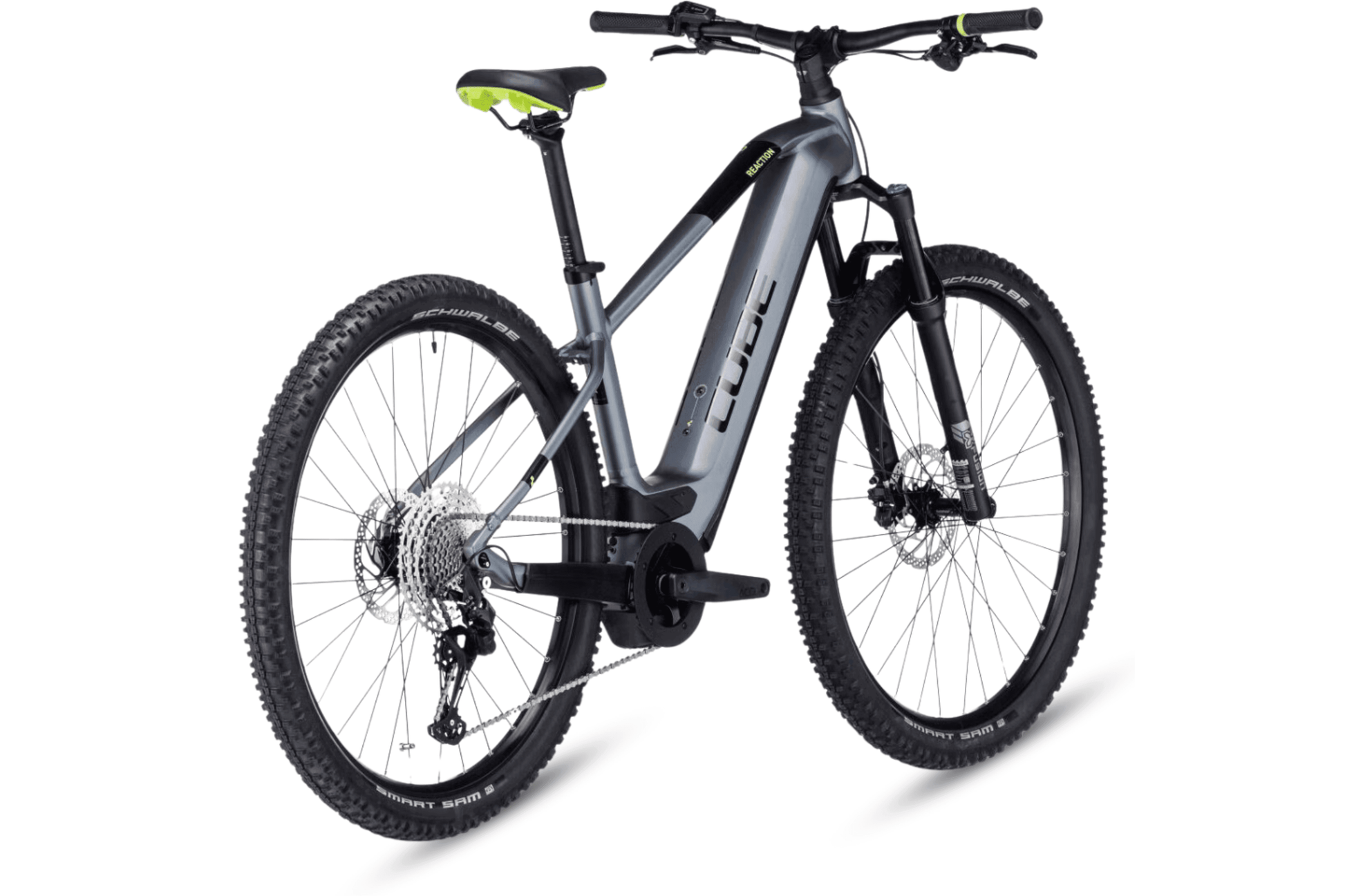 Cube Reaction Hybrid Pro 500 Flashwhite´n´Black  une robuste autonomie de vélo électrique