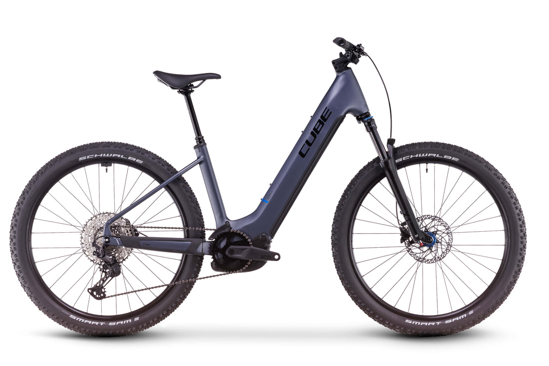 Cube Reaction Hybrid Pro 800 Allroad Easy Entry Smart System Metallicgrey'n'black - Amego Electric Vehicles