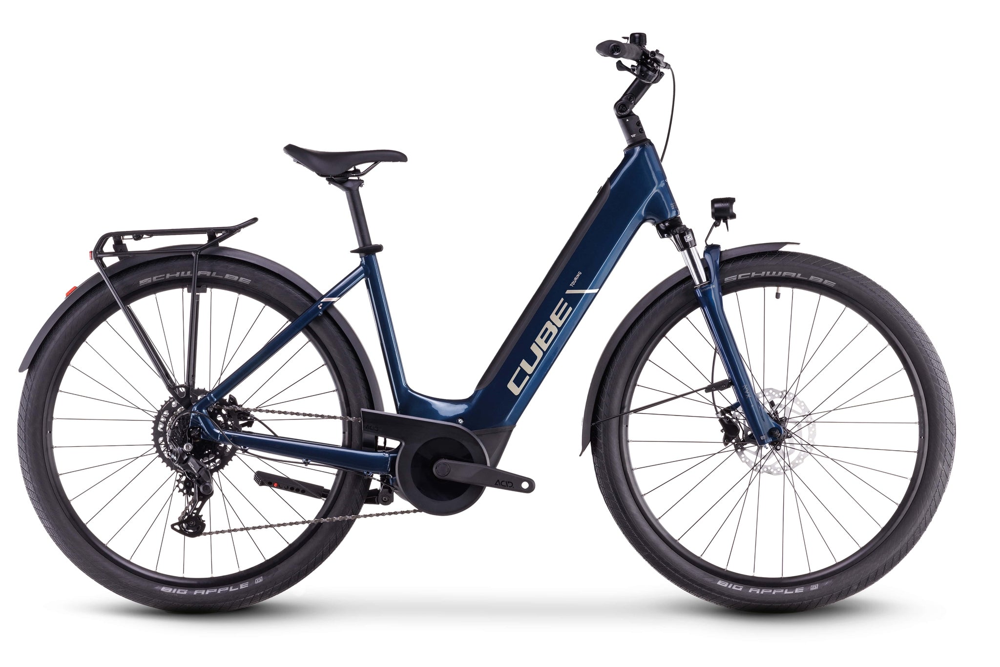 Cube Touring Hybrid ONE 500 Smart System NEW deepsea'n'chrome M - 54 cm Easy Entry Cube