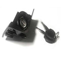 Das-Kit Battery Mount Infinite/NCM/ET Cycles Locking Mount w/ Key and Base Plate - Amego Electric Vehicles