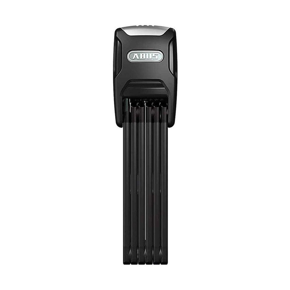 Discontinued Abus, Bordo Alarm 6000, Foldable lock w/ key lock, 5mm x 90cm 5mm x 3' , SH Bracket, Black - Amego Electric Vehicles