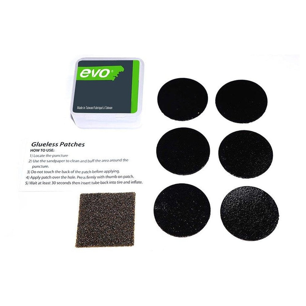 EVO Glueless Patch Kit 6 patches - Amego Electric Vehichles